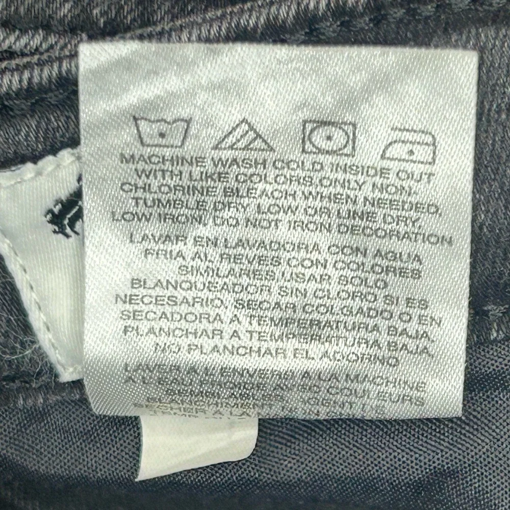 Wrangler Highest Women‎ 2 High-Rise Western Skinny Jeans Light Black/Gray